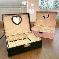 ราคา Certified productsกล่องใส่เครื่องประดับ ที่เก็บต่างหู ที่เก็บเครื่องประดับ ความจุขนาดใหญ่ KKHOME (1732220395637540047)