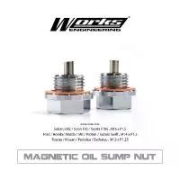 ราคา Works engineering Magnetic Oil Sump Nut น็อตอ่างน้ำมันเครื่องแบบแม่เหล็ก ดูดเศษโลหะในระบบน้ำมันมันเครื่อง คําแนะนําการขายที่ร้อนแรงในเดือนนี้ (1732102013012117151)