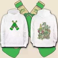 ราคา ผ้าฝ้าย HoodieThailand Chang Beer Bottle Label เบียร์ ช้าง Essential Hoodie เบียร์ช้างI LOVE chang M-3XL จัดส่งจากกทม (1731680673142965416)