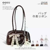 ราคา OOIU กระเป๋าหนังพียู กระเป๋าถือ ทรง stan oil สายจิ๋ว OOIU (1732344100153099313)