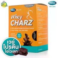 ราคา MEGA We Care Whey Charz เมก้า วีแคร์ เวย์ ชาร์ซ รสช็อคโกแลต [10 ซอง] เวย์โปรตีน (1731742039250208966)