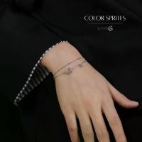 ราคา GLAMOR✨สร้อยข้อมือเงินแท้ Color Sprites สร้อยข้อมือพลอย สร้อยข้อมือผีเสื้อ กําไลเงินแท้ (1732145626097026372)