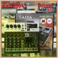 ราคา TADA MM-6 MIXER MM-6D มิกเซอร์อนาล็อก 6 ช่อง เอฟเฟคแท้ มิกเซอร์ขนาดเล็ก ธาดา (1731343929573870297)