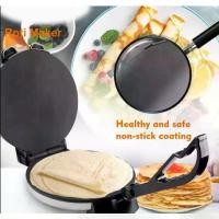 ราคา เครื่องทำตอร์ติญ่า เครื่องอุ่นแป้งเคบับ Crepe Maker สำหรับทำ Chapati Tortilla (1732325308954674481)
