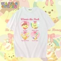 ราคา [ ส่งฟรี ] WS0418 เสื้อยืดโอเวอร์ไซส์ เสื้อยืดเกาหลี ผ้าคอตตอน 100% เสื้อยืด หมีพูห์ WAFFLE STUDIO (1731715594228303306)