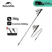 ราคา Certified productsNaturehike 4-section Outdoor Ultralight collapsible Walking Sticks aluminum alloy Hiking Trekking Pole Canes 1 piece (1732356499296061045)