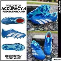 ราคา Adidas อาดิดาส รองเท้าฟุตบอล รองเท้าสตั๊ด FB Predator Accuracy.4 Flexible Ground Boots GZ0010 (2000) (1730652549021337882)