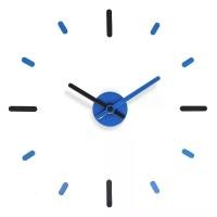 ราคา On-Time นาฬิกาติดผนัง ไม่เจาะผนัง v2m สีดำ น้ำเงิน black blue ขนาดติดตั้ง 56 เซน นาฬิกาขนาดใหญ่ DIY (1729653979737721658)
