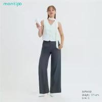 ราคา Montipa กางเกงทรงกระบอก กระดุมหน้า เอวยางยืดด้านหลัง ผ้า Iron Free 56PWI33 ตรา alicebk ปั้ม น้ํามัน แก๊สโซลีน กางเกงยีนส์ ขา สั้น ยีนส์ (1732319237852006259)