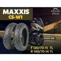 ราคา ยางรถมอเตอร์ไซค์ CHENG SHIN TIRE by MAXXIS รุ่น CS-W1 ขนาด 120/70-15 , 140/70-14 TL สำหรับรถ FORZA 350 (1731962371793782007)