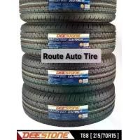 ราคา DEESTONE ยางรถยนต์ T88 215/70R15 รุ่น TITANZ ขอบ15 *** ราคา 4 เส้น***สายพันธุ์แกร่ง ทนทาน บรรทุกน้ำหนักมาก ปี25 Route Auto Tire (1731874719665653579)