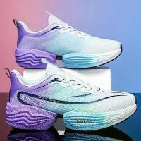 ราคา รองเท้าวิ่งผู้หญิง JXHG หลากสี พร้อมแผ่นคาร์บอน pan ဘ ေ ာ လ ု ံ း က န ် ဖ ိ န ပ ် kai 2 speed shoes รองเท้า เตะบอล ผู้ หญิง (1732435339955897358)