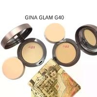 ราคา [Tiktok] Gina Glam G40 จีน่า เกลม แป้งจีน่า 11g แป้งคุมมัน แป้งผสมรองพื้น Long Wear Matte Stay Two Way Cake pact Powder SPF15 (1731916597348435620)