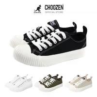 ราคา KANGOL Sneaker unisex รองเท้าผ้าใบ รุ่น Cookie ผูกเชือก สีดำ, ขาว, กากี, เหลือง, เขียว 69522001 (1730383458531052237)