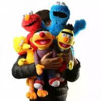 ราคา ตุ๊กตา Sesame Street Elmo และ Cookie, การออกแบบ Kaws สดใส, ตุ๊กตายัดไส้, เหมาะสำหรับเด็กเล็ก, กอดได้ (1731938491008386058)