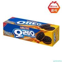 ราคา pyroboratshop ปัจจุบัน โอริโอ้ขนมคุกกี้สอดไส้คาราเมล oreo sandwich cookie salted caramel 100g 동서 오레오 샌드위치쿠 솔드카라멜 (1730978006953265894)