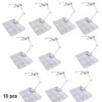 ราคา 10pcs Tamashii Stage Assembly Action Figure ผู้ถือฐาน SHF สําหรับ Spirit Stand หุ่นยนต์ Spirits Saint Seiya Gundam DIY ตุ๊กตารุ่นขาตั้งปรับความสูงจอแสดงผล คําแนะนําผลิตภัณฑ์ใหม่ของเดือนนี้ (1732367645