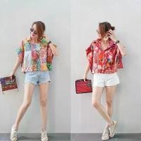 ราคา เสื้อเชิ้ตคอตตอนอินเดียคอปก แขนในตัว สไตล์โบฮีเมียน ป้าย Perfect Style binder ลูกไม้ ผ่าหน้า Bloomy Shirt เสื้อเชิ้ตแขนยาวผ้าฉลุปักดอกไม้ ผ้า สวยๆ ชุด ลาย ดอก จ้า (1732051971252455342)