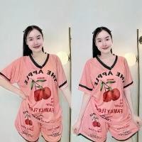 ราคา Apple Freezer-Plus ชุดเต็ม A04 สำหรับ Apple ดีไซน์ผลแอปเปิ้ลสีชมพูน่ารัก ccoo เสื้อ ยืด เกาหลี คอ ยู เข้า รูป ผ้า ผู้หญิง tshirt binder กีฬา โอเวอร์ไซต์ (1732195474256660257)