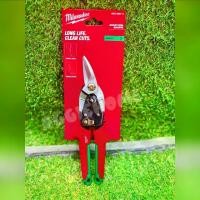 ราคา MILWAUKEE กรรไกรตัดแผ่นโลหะ รุ่น 4932499014 ขนาด 10นิ้ว ตัดขวา LONG LIFE CLEAN CUTS กรรไกร ตัดแผ่นโลหะ ตัดสังกะสี เหล็กแผ่น ซีลาย กรรไกรตัดโลหะ ตัดแผ่นมิเนียม เครื่องมือช่าง จัดส่ง FLASH (172956040327