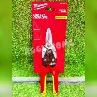 ราคา MILWAUKEE กรรไกรตัดแผ่นโลหะ รุ่น 4932499018 ขนาด 10นิ้ว ปากตรง LONG LIFE CLEAN CUTS กรรไกร ตัดแผ่นโลหะ ตัดสังกะสี เหล็กแผ่น ซีลาย กรรไกรตัดโลหะ ตัดแผ่นมิเนียม เครื่องมือช่าง จัดส่ง FLASH (173231013183