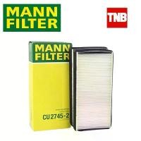 ราคา MANN FILTER BENZ ไส้กรองแอร์ CU2745-2 เบนซ์ รุ่น W210 W215 W220 OE 210 830 00 18 MAHLE : LA47/S :มี2ชิ้น (1732471858068424261)