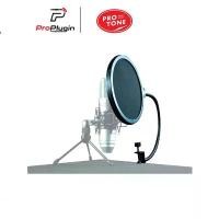 ราคา สินค้าดี PROTONE PTP-01 Pop Filter แผ่นกรองไนล่อน 2 ชั้น ฟิลเตอร์กันเสียงลม สำหรับงานบันทึกเสียง(ProPlugin) (1731195336160871566)