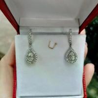 ราคา Titapa jewelry ต่างหูเพชรห่วงหยดน้ำ1กะรัตล้อมเพชรตุ้งติ้งมาใหม่เพชรสวยมาก เพชรขาวใสวิ้งๆน้ำ100คัดทุกเม็ดเหลี่ยมH&A น้ำลึกสวยเล่นไฟระยิบระยับงานปราณีตละเอียดตัวเรือนมีน้ำหนักแข็งแ (1732483089206117907)