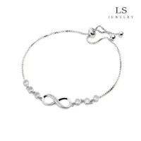 ราคา jewelry สร้อยข้อมือแพลทินัม สร้อยข้อมือผู้หญิง สร้อยข้อมืออินฟินิตี้ ของขวัญคู่ สร้อยข้อมือแฟชั่น b2302 【sales】 (1732213637071996645)
