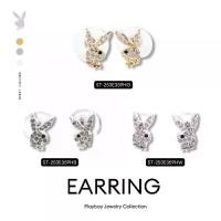 ราคา PLAYBOY Earring Collection ต่างหู รหัส ST-253E359H ดีไซน์Miniโลโก้กระต่ายฝังเพชร มีด้วยกัน 3 สี สี Gold/ฺฺฺBronze/White (1732330873249105510)