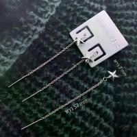 ราคา ต่างหูเงินแท้ 92.5% แบบสายรูด แบบสายโซ่ต่างหู Earring (1732209531285309506)