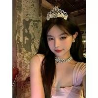 ราคา หวีผมมงกุฎเพทาย เงางาม โบว์เจ้าหญิงน้อย หยาบคาย เหมาะสำหรับหมวกวันเกิด เครื่องประดับผมถ่ายรูปคนดังทางอินเทอร์เน็ต มงกุฎ ดอกส้ม rapunzels crown crown princess mary มงกุฎ อแมนด้า wedding tiara (17318602