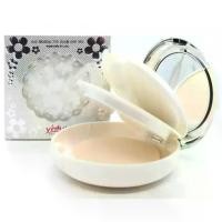 ราคา [COD] แป้งยาฟู ตลับสีเงิน ลายดอกไม้ 2 ชั้น Yafu Fine Moistening Whitening Cake/no.1113 (1731518995927697068)
