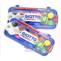 ราคา GIOTTO สีน้ำก้อนถาดเล็ก สีเค้ก สีน้ำแบบก้อน 12สี GIOTTO Water Colors Cake 12colors (1729617193422260480)