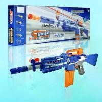 ราคา SNIPER SOFT BULLET GUN BLASTING MODES ปืนเนิฟปืนของเล่นกระบอกใหญ่ ยิงเร็ว สุดเท่ห์ จัดส่งจากกทม (1732064110896318450)