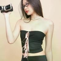 ราคา เสื้อเกาะอกผูกโบว์ Ribbon Tube top (apb studio) (1730322329696701238)