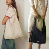 ราคา Madmatter - Ribbon Tote Bag กระเป๋าผ้า ผูกโบว์ (1731356988889598765)