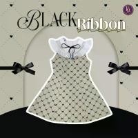 ราคา ฺBoniga Brand สีครีม Black Ribbon Dress เดรสสั้นผ้าtextureลายโบว์ ปกคอบัวแต่งโบว์สีดำ ตัดต่อลูกไม้แต่งระบาย เสื้อผ้า Clothing (1730002579560892607)