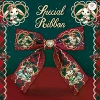 ราคา โบว์สีแดงลายกระต่าย (Special Ribbon) กิ๊ฟโบว์ติดผม พิมพืลายกระต่าย ดีเทลหัวใจมุขตรงกลางดูลัคชู กิ๊ฟติดง่าย ไม่เจ็บ (1731243188593395903)