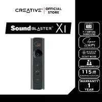 ราคา [COD] [Tiktok]CREATIVE SOUND CARD Sound Blaster X1 USB DAC ซาวด์การ์ด Hi-res มาพร้อมกับ Headphone Amp และ Super X-Fi (1732078867108955491)