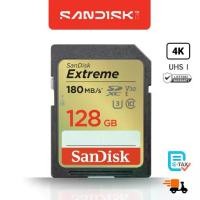 ราคา SanDisk Extreme SD Card SDXC 128GB Speed 180MB/s เขียน 90MB/s (SDSDXVA-128G-GNCIN) SDCARD DSLR (1731957360071902363)