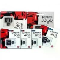 ราคา ส่วนลด Kingston Memory Card Micro SDHC 2/4/8/16/32/64/128 GB Class 10 คิงส์ตัน เมมโมรี่การ์ด (1732290098891294260)