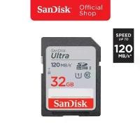 ราคา SanDisk Ultra SD Card 32GB Class 10 Speed 120MB/s (SDSDUN4-032G-GN6IN, SD card) มีบริการเก็บปลายทาง (1731816005727782678)