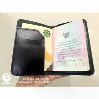 ราคา ซองใส่พาสปอร์ต/พาสปอร์ตเคสหนังแท้แฮนด์เมดเย็บมือ/ตอกชื่อฟรี/มีช่องใส่บัตรและใส่ SIM card/Passport case/Personalized สินค้าขายดี (1732460868015523440)