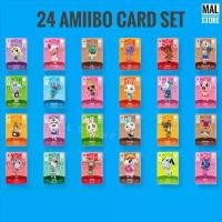 ราคา Set 24 ชิ้น Animal Crossing New Horizons Mini Card Amibo NFC Collection (1732133652202095662)