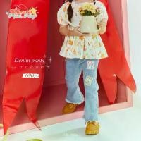 ราคา [COD] Tilly Milly กางเกงยีนส์เด็กผู้หญิงปักลายดอกไม้ Whimsey petal play collection (1731212202867197275)