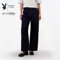 ราคา PLAYBOY WONDER & PLAY กางเกงยีนส์ขายาวซิปหน้า ปักโลโก้ที่กระเป๋าด้านหลังทั้ง 2 ด้าน P1WB253JL006NV (1732124973869728999)