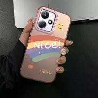 ราคา เคสโทรศัพท์สำหรับ Infinix HOT 30 PLAY เคสสายรุ้งกึ่งโปร่งใส บางเฉียบ ฝ้า Casin (1729938911482252222)