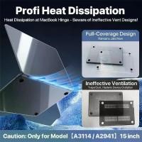 ราคา เคสโทรศัพท์มือถือแบบแข็ง สําหรับ MacBook Pro AIR13 15 16 11 12 Case A1708A1706 A1466 A1502 A2159 A1932 A2179 A1278 For MacBook Air 13 M2 Chip ( 2022 )การป้องกันที่ครอบคลุม (1731536757924531037)