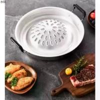 ราคา ขายดี Queen Fish กระทะเนื้อย่าง มี 3 ไซส์ หมูกระทะ กระทะเกาหลี กระทะบาร์บิคิว หมูกะทะ กะทะเนื้อย่าง (1731489246197286322)